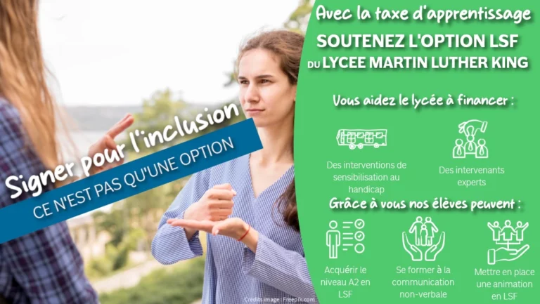 taxe d'apprentissage, soutenir l'enseignement agricole, lycée charlemagne, lycée martin luther king, innovation pédagogique, formation agricole